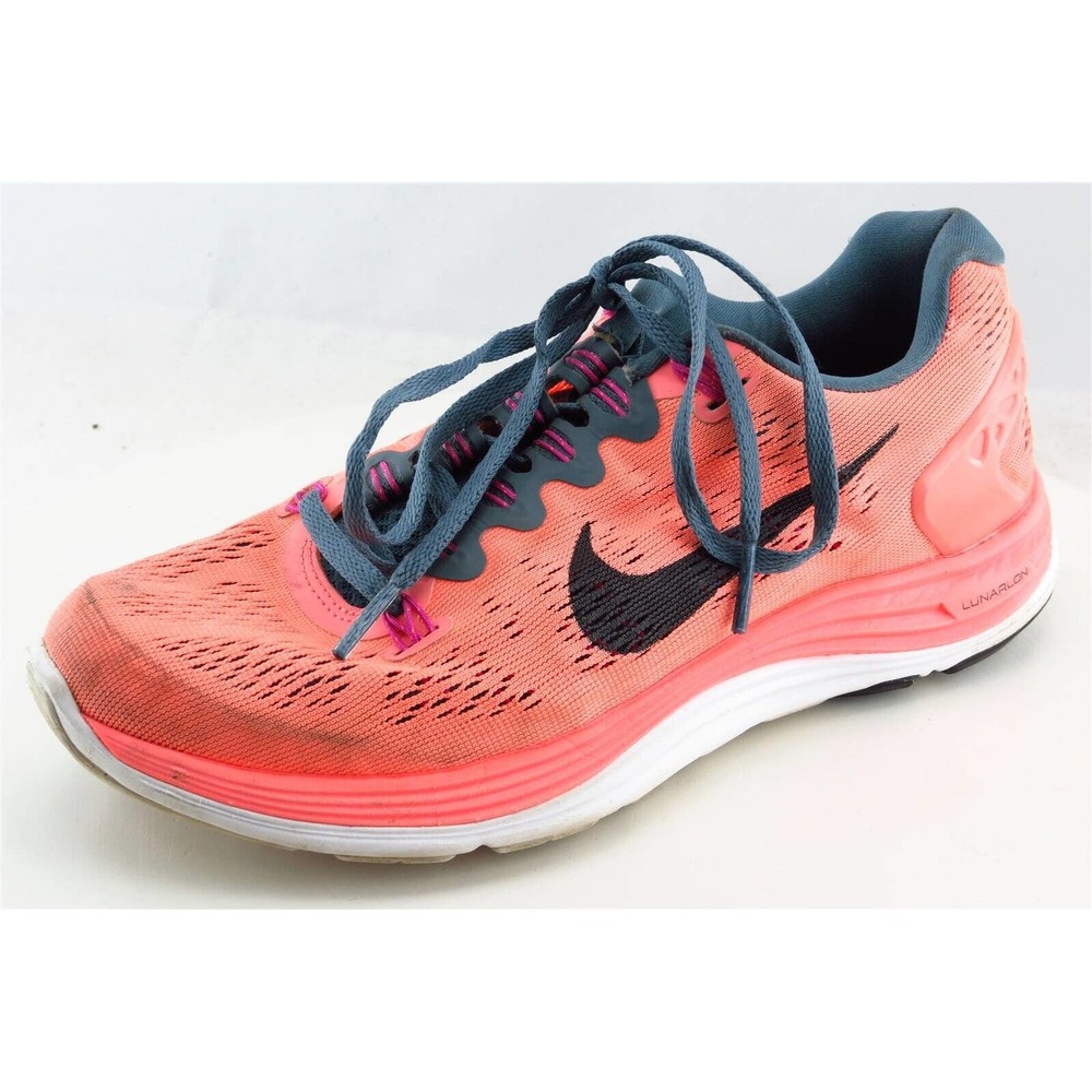 Nike Lunarglide 5 Running Shoes Orange Synthetic‎ Women 6.5 Medium